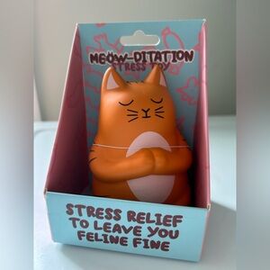 Meow Ditation Stress Toy Cat
